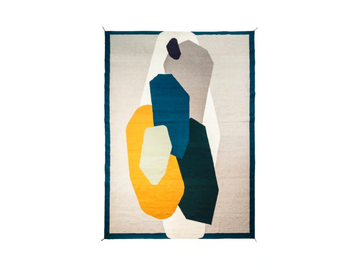 PLAYTIME ROCK PAPER SCISSORS - Patterned rectangular wool rug by La Manufacture - view 2